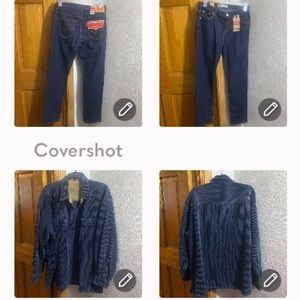 Levi’s 502 & St Johns Heavy Corduroy shirt/jacket